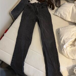 Abercrombie Dark Gray Wash Jeans